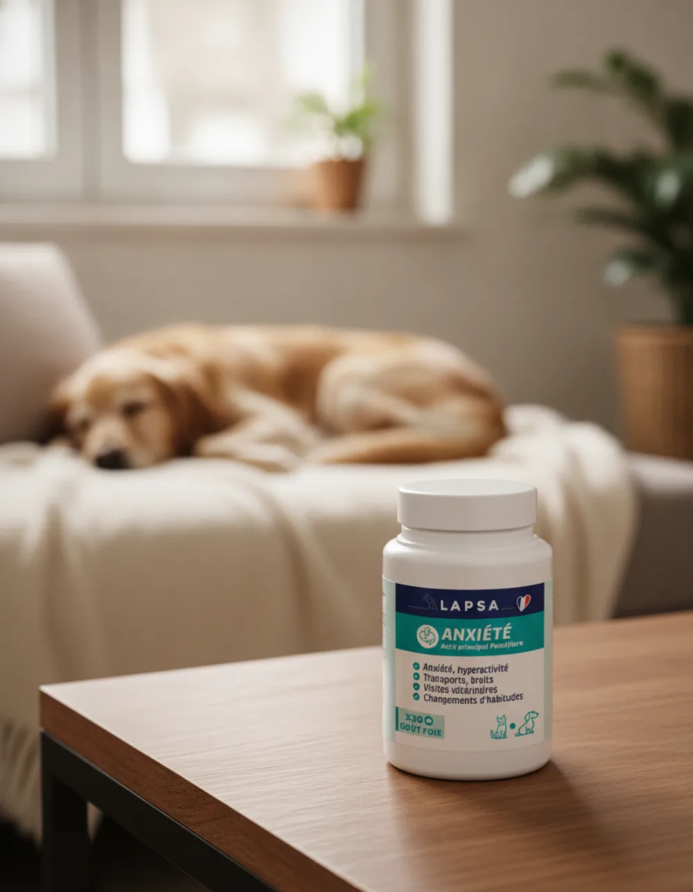 Lapsa Anxiété Avis 2026 - Ce Calmant Chien & Chat au Banc d'Essai