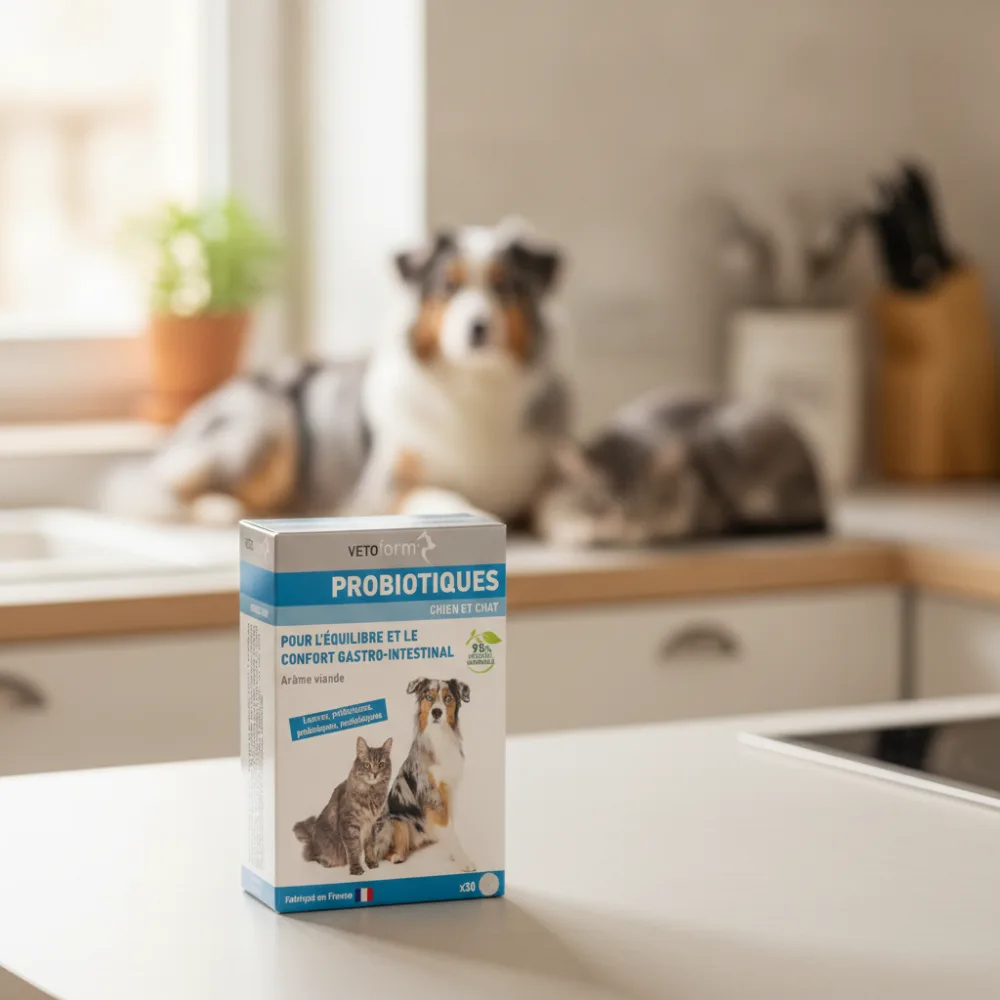 Vetoform Probiotiques Avis 2026 - Ce Complément Flore Chien & Chat Testé