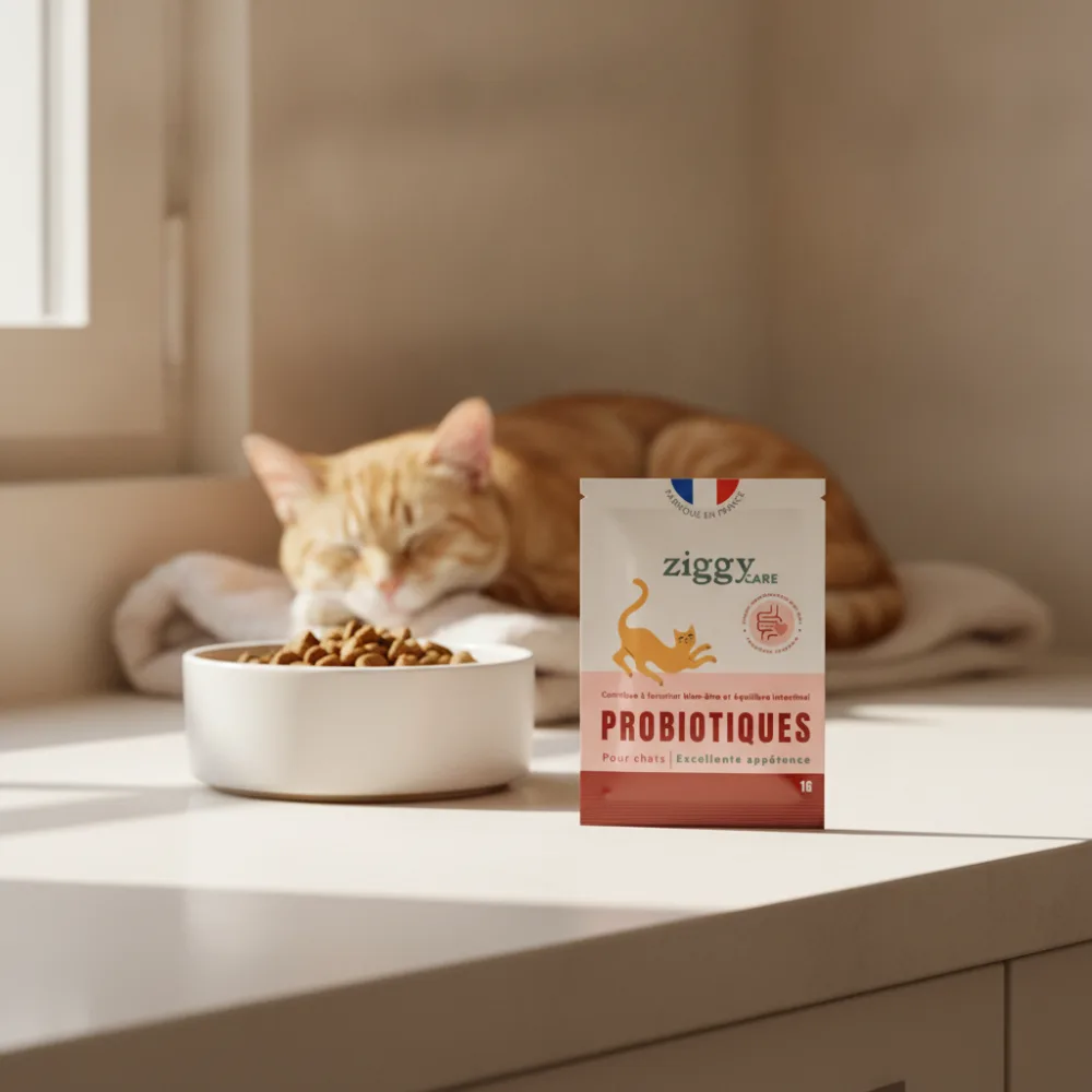 Ziggy Probiotiques pour chat : notre avis complet 2026