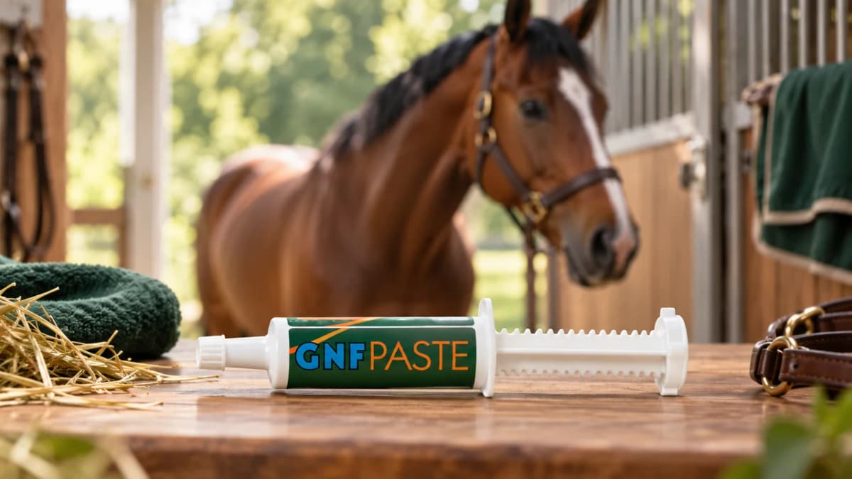 TRM GNF Paste : avis sur la pâte gastrique pour chevaux