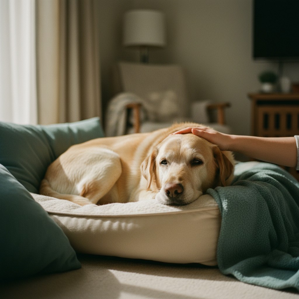 Arthrose du chien âgé : reconnaître les signes et soulager votre compagnon