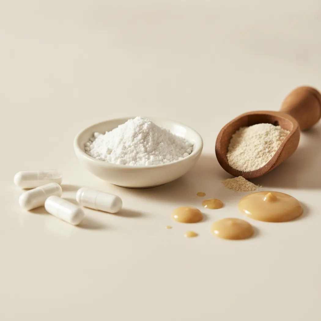 Ingrédients du Pro-Kolin Advanced : argile kaolin, probiotique, fibres de psyllium pour raffermir les selles du chien
